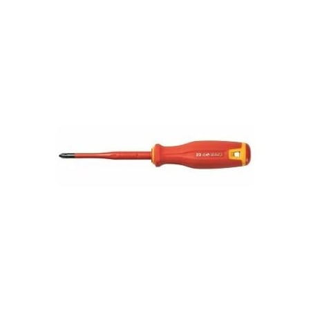 Garant Insulated Pozidriv Screwdriver with Slim Blade, #2 668912 2